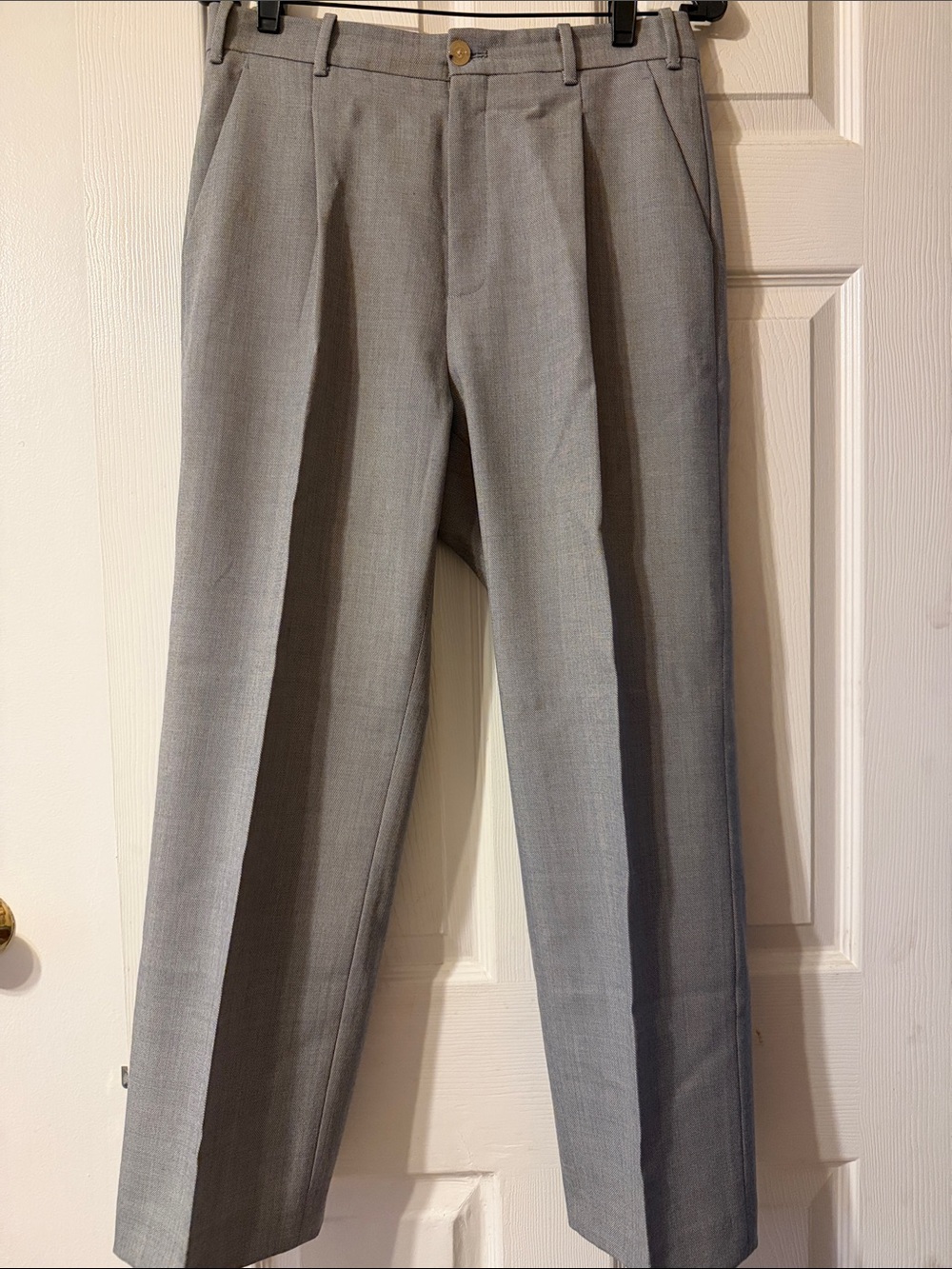Gucci Light Gray Pleated women’s Dress Pants